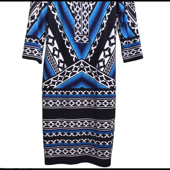 Joseph Ribkoff Multicolored Dress Sz Au 10 - Picture 3 of 4